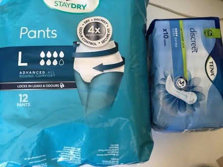 Photo of free Adult disposable nappy pants snd unopened Tena (Newhaven EH6) #1
