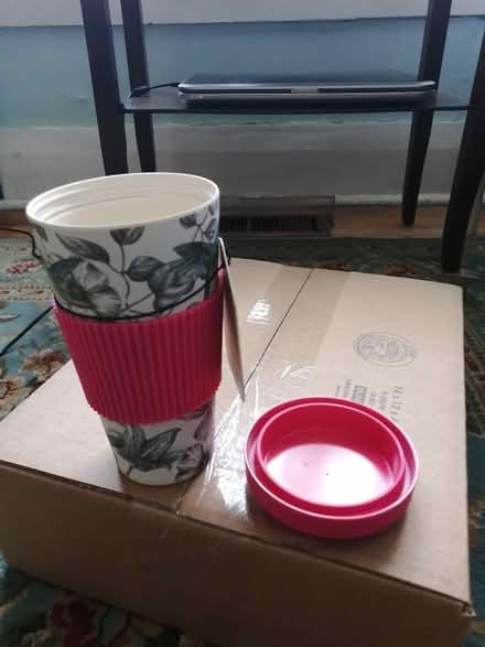 Photo of free Bamboo eco mug (Roncesvalles) #2