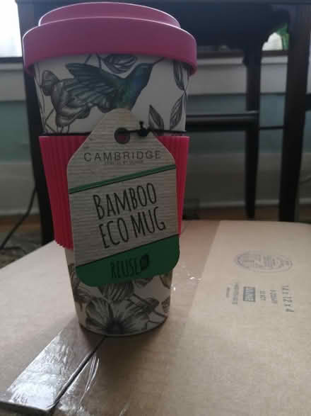Photo of free Bamboo eco mug (Roncesvalles) #1