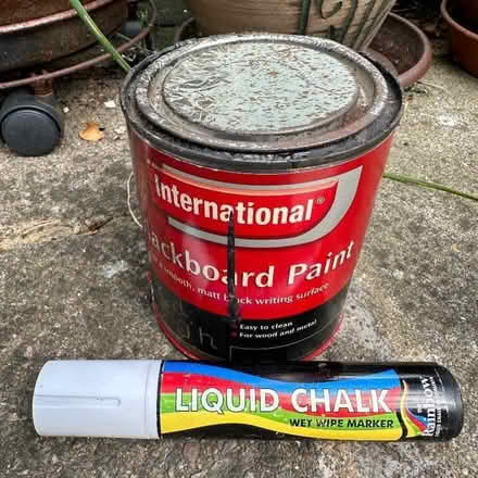 Photo of free Blackboard paint, liquid Chalk (Newhaven BN9) #1