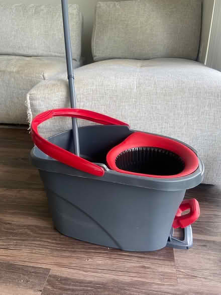 Photo of free Mop, bucket and two unused heads (Montford / Madison Park area) #1