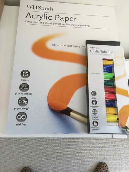 Photo of free Acrylic paper (LE3 Leicester Forest East) #1