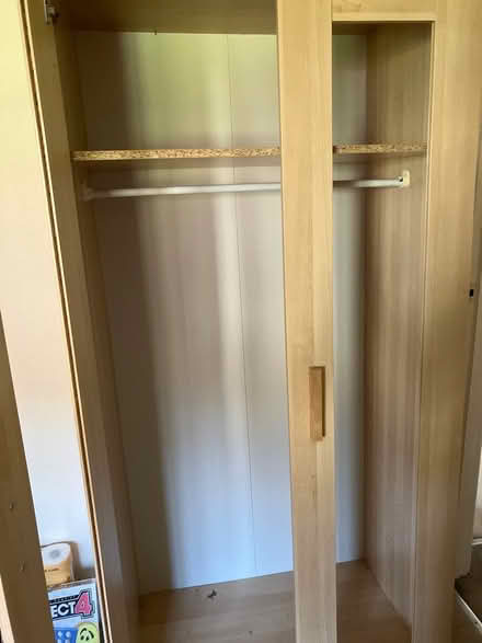 Photo of free IKEA double wardrobe. Pine (TQ5) #1