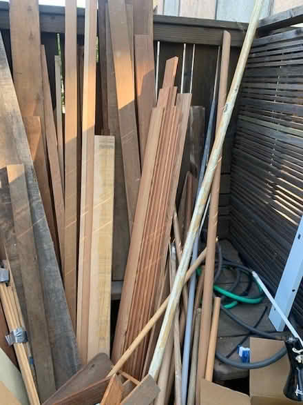 Photo of free wood worker's grab bag (Central Berkeley) #1
