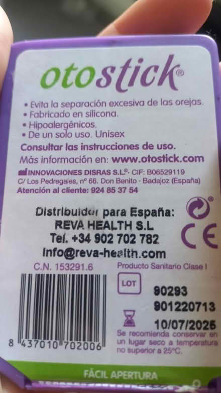 Photo of free Otostick for ear correction (UB8 uxbridge) #3