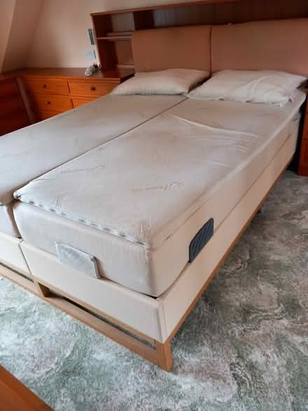 Photo of free Bed, headboard, drawers (Bordon) #3
