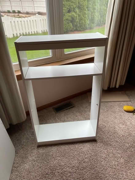 Photo of free White book shelf (C’ville- Randall & Huntley Rd) #2