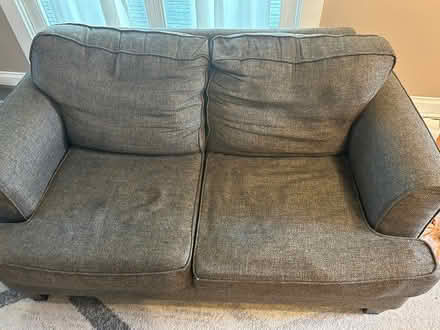 Photo of free couch and love seat (Westwood) #2