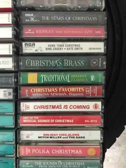 Photo of free Collection of cassette tapes (Bedford MA near town center) #4