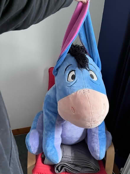 Photo of free Large Disney Eeyore stuffed toy (Lode, CB25 NorthEast Cambridge) #1