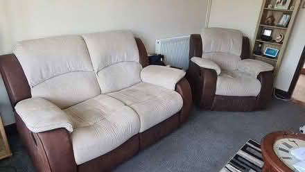 Photo of free Reclining sofa and chair (IP3) #1