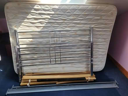 Photo of free Double Bed with mattress (Easton-in-Gordano, BS20) #1