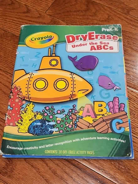 Photo of free Dry Erase Under the Sea ABCs (Pacoima) #1