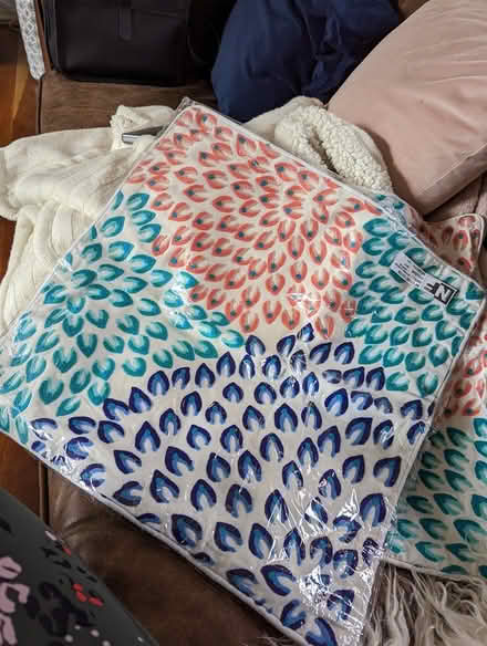 Photo of free Cushion covers x 2, brand new (Cammeray) #2