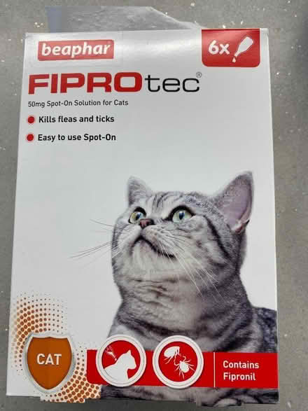 Photo of free Cat spot on flea treatment (Manningtree CO11) #1