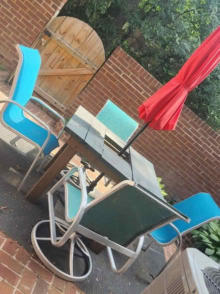 Photo of free Table and chairs only (Alexandria west) #1