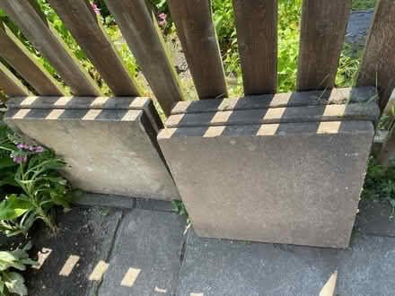 Photo of free 5 large Paving slabs (60x60cm) (Lower Walkley, Sheffield) #1
