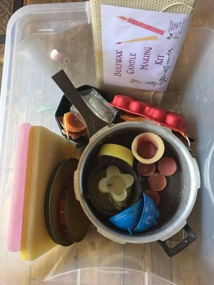Photo of free Candle-making materials (Moss Side PR26) #1