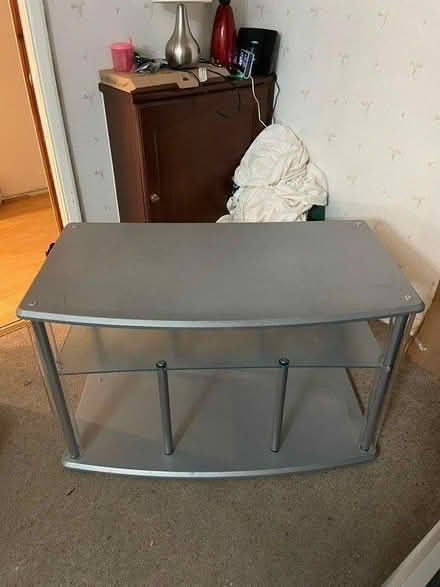 Photo of free Silver & Glass TV Stand (Edmonton Green N9) #2