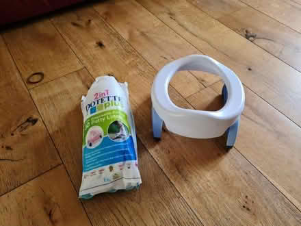 Photo of free Potette (travel potty) and bags (Northchurch HP4) #1