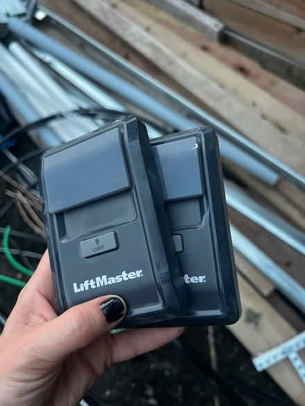 Photo of free 2 Lift master garage door rails (Broad Run) #1