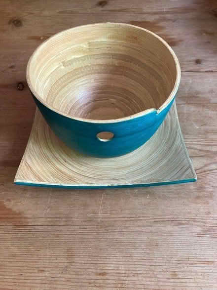Photo of free Bamboo bowl and plate (Charlton kings) #1