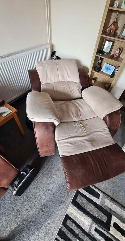 Photo of free Reclining sofa and chair (IP3) #3