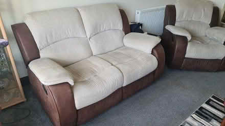 Photo of free Reclining sofa and chair (IP3) #2