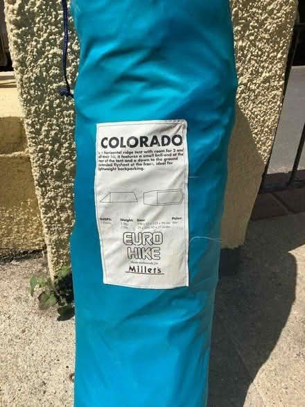 Photo of free Euro Hike 2 person tent, no poles (TQ12) #1