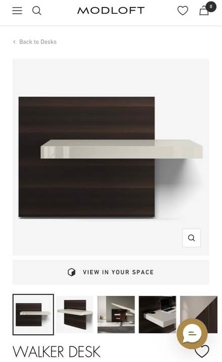 Photo of free Cantilevered Desk (upper queen anne) #1