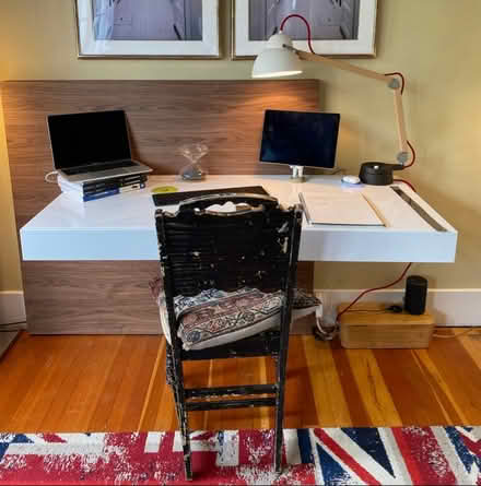 Photo of free Cantilevered Desk (upper queen anne) #2