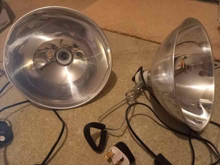 Photo of free 2x reptile clamp lamps (BT9) #1