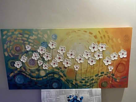 Photo of free Two large floral paintings (Rittenhouse) #2