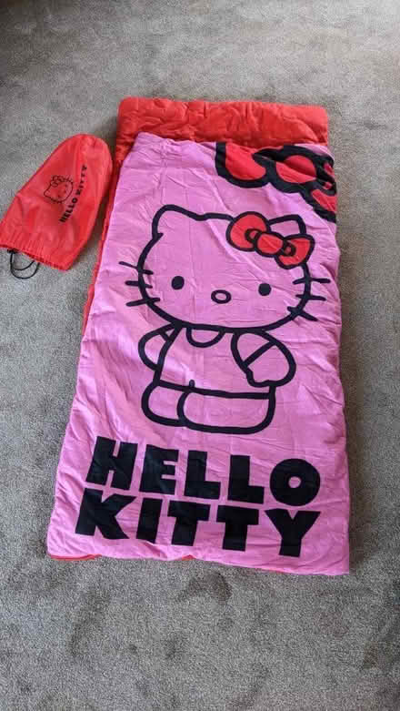 Photo of free Hello Kitty sleeping bag (WR2 St Johns, Worcester) #1