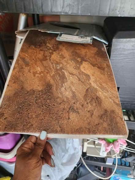 Photo of free Left over vinyl tiles (Off Walton near Joslyn) #1