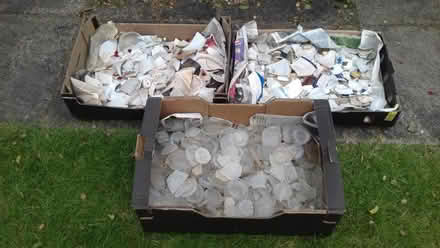Photo of free 3 Crates of broken pottery/glass collected from beach (CT5) #1