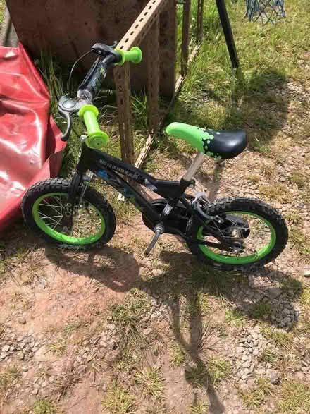 Photo of free Little green bike without pedals (Blacksyke CA16) #1