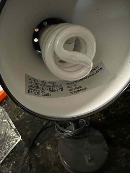 Photo of free Side table light (Lunenburg) #3