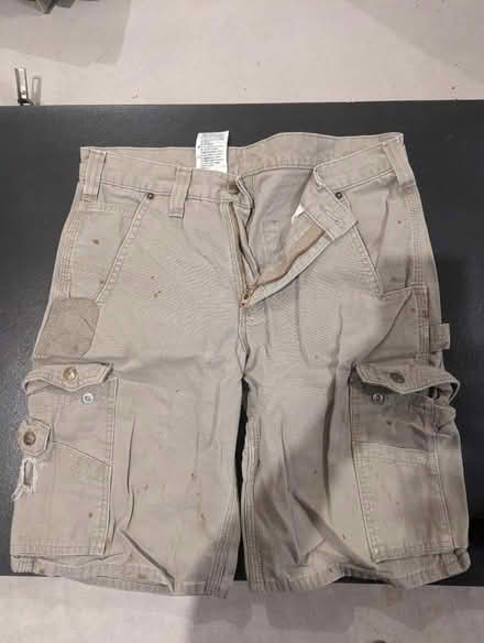 Photo of free Men's Carhartt cargo shorts & pants (Shell gas station, Hampton NJ) #2