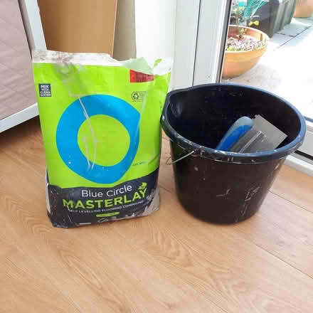 Photo of free Levelling compound plus tools (Cubbington CV32) #1
