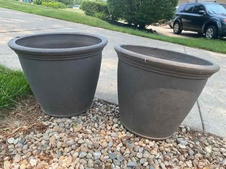 Photo of free Large outdoor planters (Zionsville) #1
