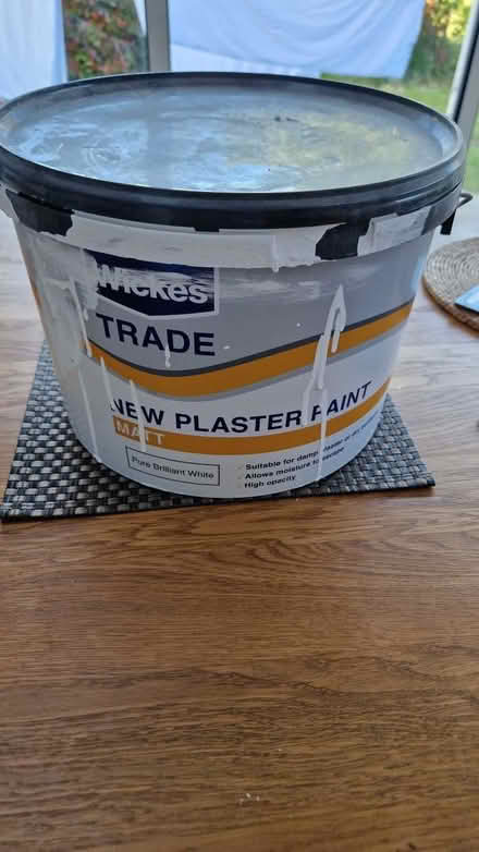 Photo of free New plaster paint from Wickes (Saint Ninians FK7) #1