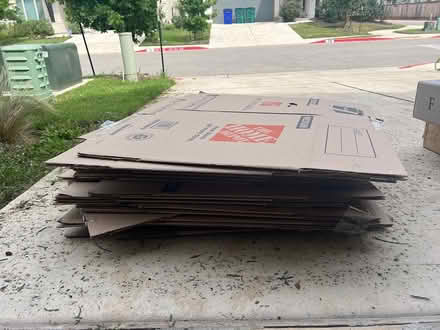 Photo of free Moving boxes. Large and medium (Brushy Creek) #1