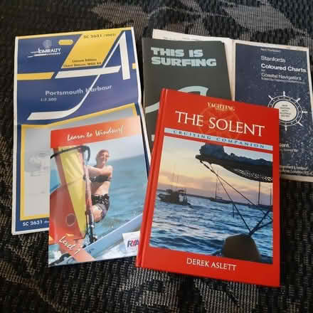 Photo of free Book and maps for sailing in solent (Fareham PO16) #1