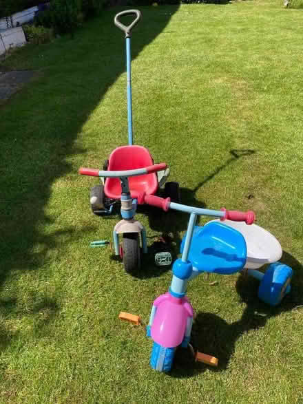 Photo of free Two Toddler Trikes (Harrogate HG1) #1
