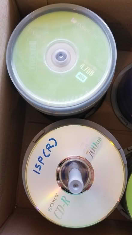 Photo of free Unused, blank CDs and DVDs - 100+ (near cupertino library) #1