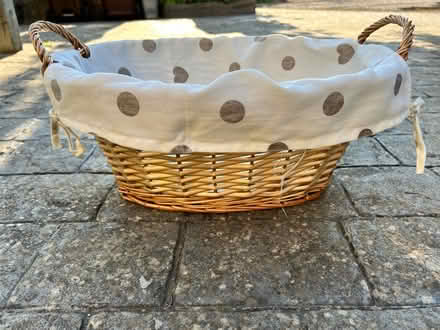 Photo of free Small wicker basket (Middle Aston OX25) #1