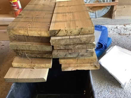 Photo of free Pressure treated lumber (Blackburn Hamlet) #1