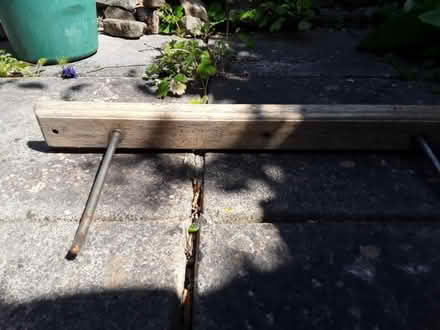 Photo of free Wooden thing with hooks (Kenn Road BS21) #1