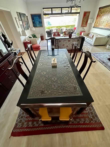 Photo of free Dining Table with 6 Chairs (Arcadia Road, Bukit Timah) #1